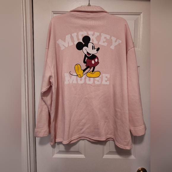 Disney's Mickey Mouse Pink Button-Up Jacket - Picture 5 of 11